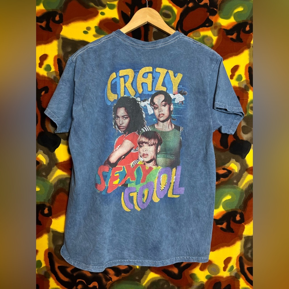 TLC Crazy Sexy Cool Blue Tee Shirt